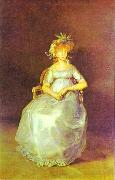 Francisco Jose de Goya Portrait of the Chinchon Spain oil painting artist